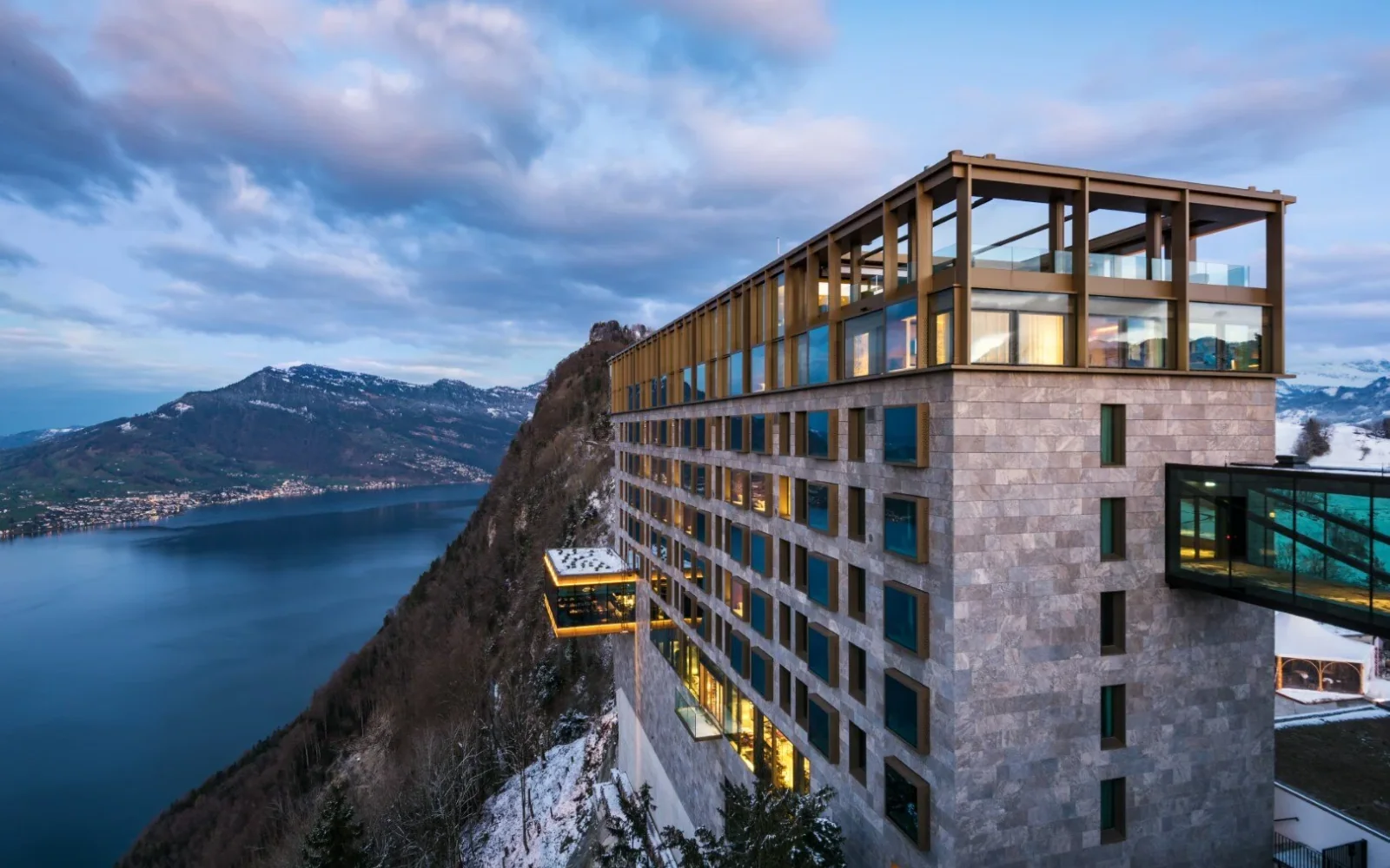Bürgenstock Resort above Lake Lucerne