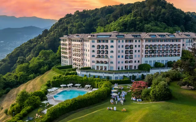 Resort Collina d’Oro in the green hills above Lugano