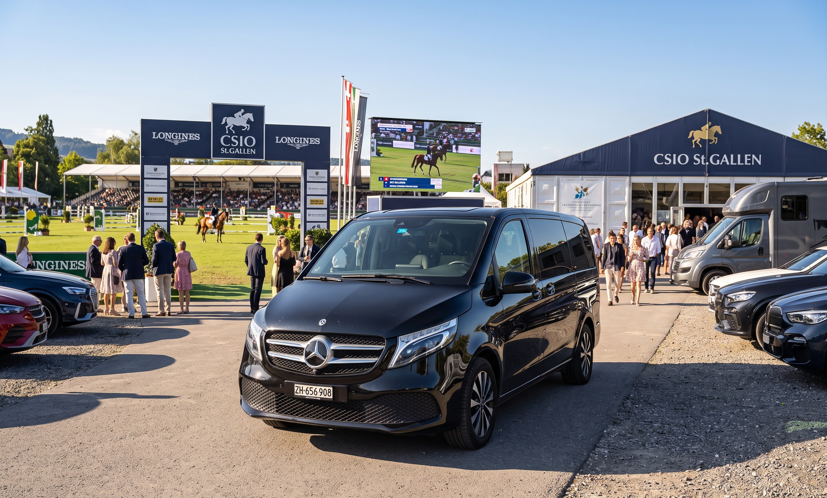 Private chauffeur service in St. Gallen