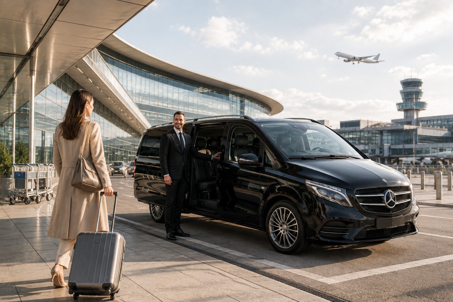 Zurich Airport transfer service for private aviation and premium arrivals.
