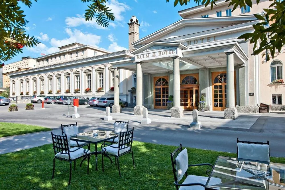 Kulm Hotel St. Moritz in the Swiss Engadin