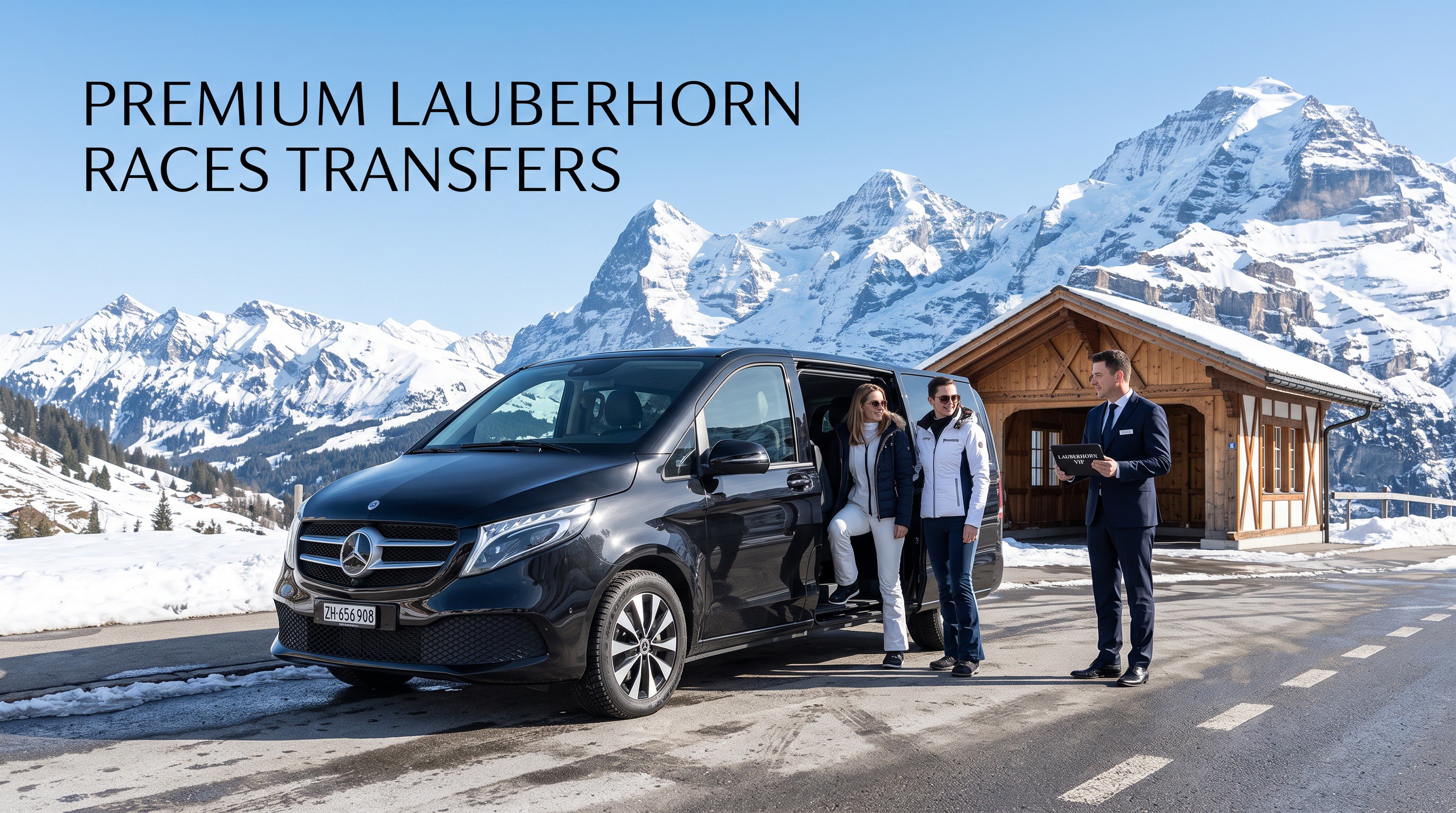 Private chauffeur journey in the Bernese Oberland