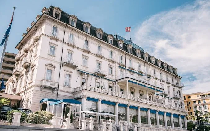 Hotel Splendide Royal on the lakeside in Lugano